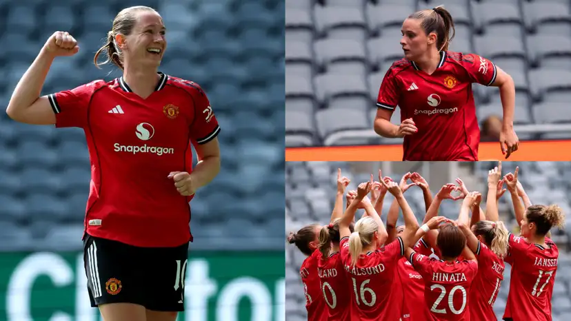 Hat-trick Hero Terland Fires Manchester United Women Past PSV as Toone Shines on Champions League Return
