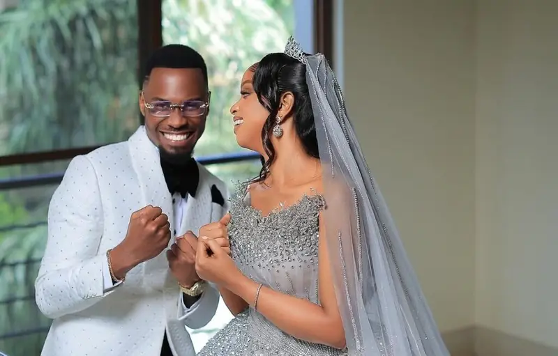 Baby Gloria Weds Mbaleka Jonas in Glamorous Ceremony at Redeemed Church